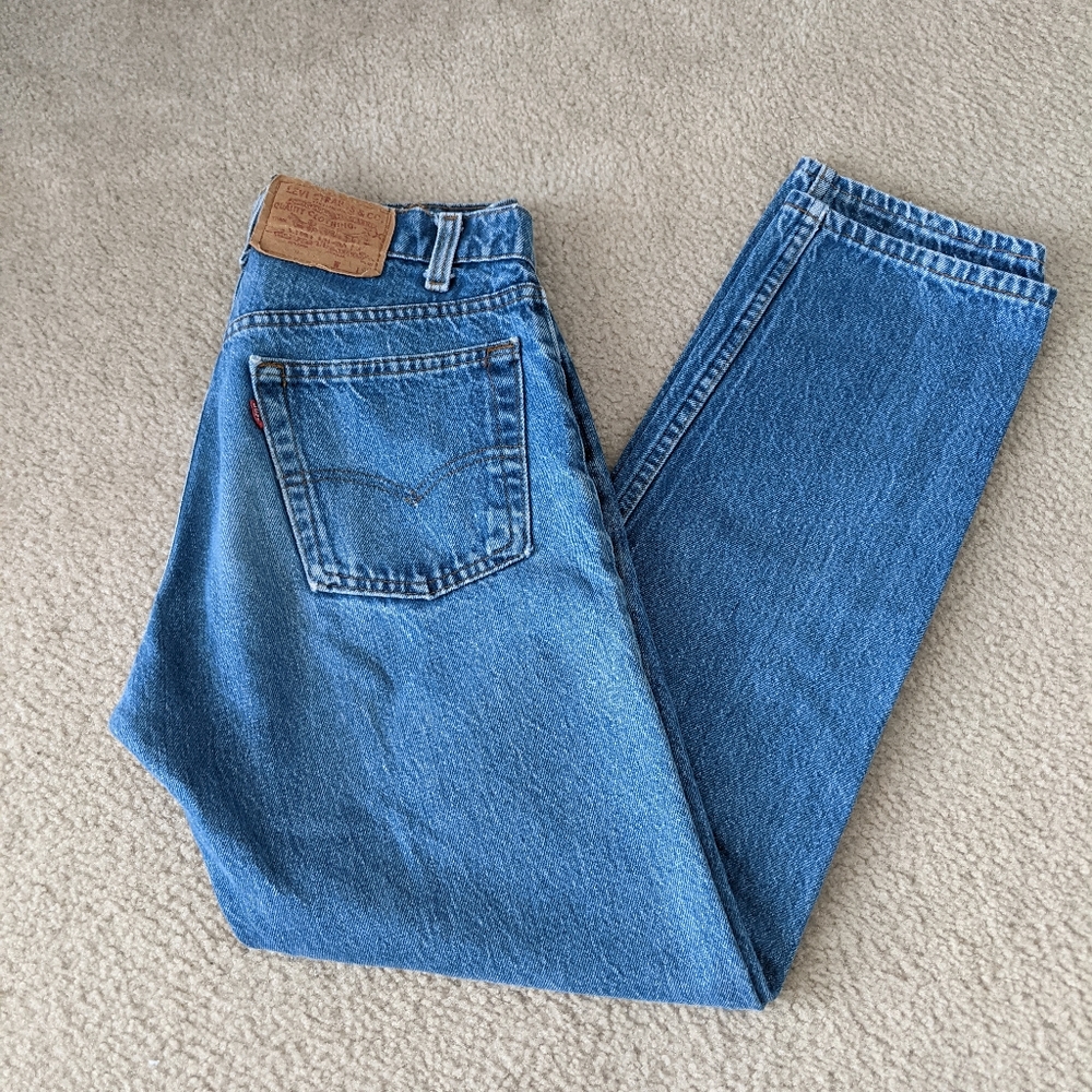 Vintage 80s Levi's 505 Medium Wash Jeans